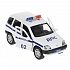 Машина металлическая Chevrolet Niva Полиция 12 см, открываются двери, инерция, белая  - миниатюра №4