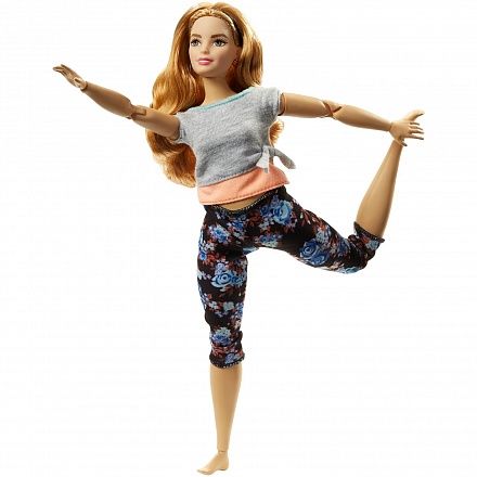 Кукла Barbie - Безграничные движения Йога, русая, 29 см 