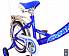 Двухколесный велосипед Дельфин, диаметр колес 12 дюймов, синий  - миниатюра №4