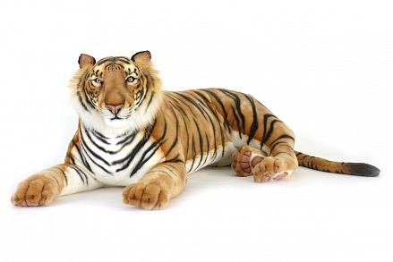 Мягкая игрушка - Тигр лежащий, 110 см 