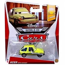 Cars 2. Коллекционная машинка Эйсер с гарнитурой (Mattel, w1938_acer) Cars 2. Коллекционная машинка Эйсер с гарнитурой (Mattel, w1938_acer)