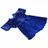 Синее платье с пайетками для кукол 40-42 см  - миниатюра №2