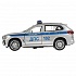 Модель Полиция BMW X5 M-Sport свет-звук 12 см двери и багажник открываются металлическая  - миниатюра №2