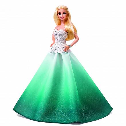 Кукла Barbie ® - Праздничная Barbie в зеленом платье 