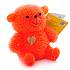 Фигурка медведя с резиновым ворсом с подсветкой  - миниатюра №4
