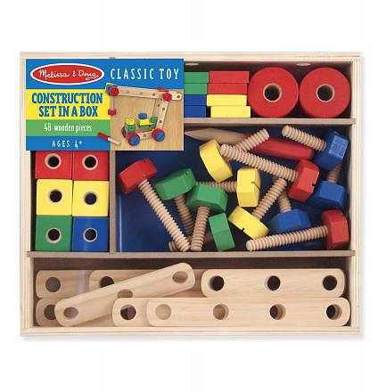 Классические игрушки — деревянный конструктор 