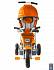 3-х колесный велосипед Galaxy Лучик Л001 с капюшоном, оранжевый  - миниатюра №3