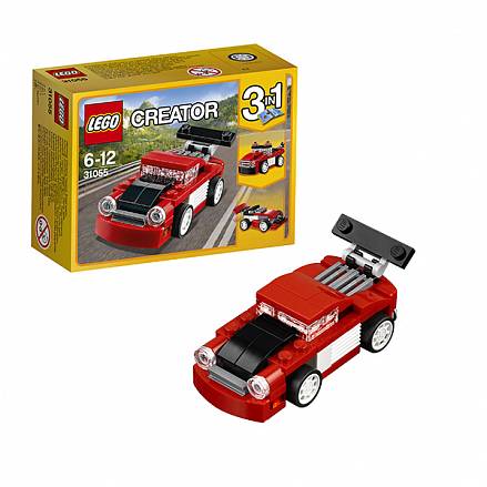 Lego Creator. Красная гоночная машина 