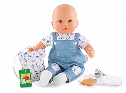 Кукла в наборе Corolle - Малышка идет в детский сад, 5 аксессуаров, с ароматом ванили, 36 см (Corolle, 9000130120) - миниатюра