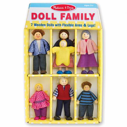Игровой набор - Кукольная семья 