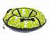 Санки надувные - Тюбинг, собачки на салатовом, диаметр 118 см  - миниатюра №11