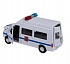 Машина металлическая инерционная Ford Transit - Полиция, со светом и звуком   - миниатюра №5