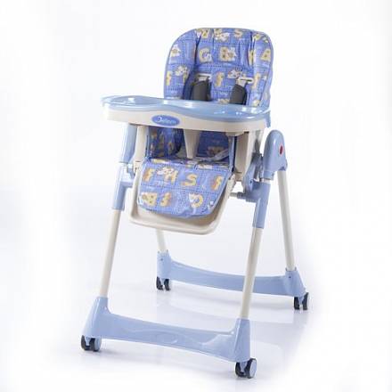 Детский стульчик для кормления Jetem – Capitan Light Blue World 