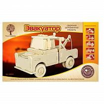 Модель деревянная сборная - Эвакуатор (Wooden Toys, 80054) Модель деревянная сборная - Эвакуатор (Wooden Toys, 80054)