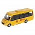 Модель Автобус Iveco Daily 15 см двери открываются инерционная металлическая  - миниатюра №2