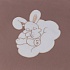 Комплект постельного белья Simplicity Dreams, Bunny Stars 5 предметов, бежевый  - миниатюра №7