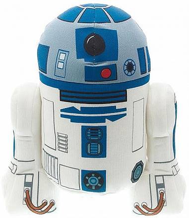 Мягкая игрушка со звуковыми эффектами - Star Wars. Р2-Д2 