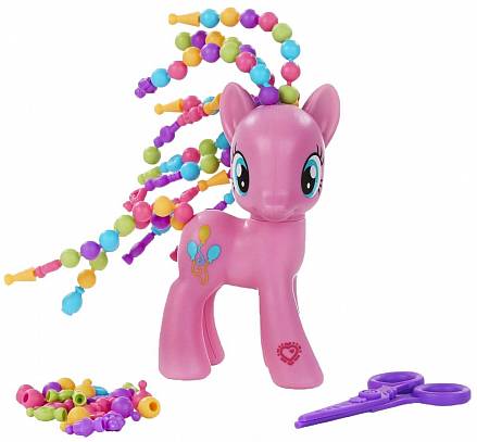 Игровой набор My Little Pony Пони с разными прическами - Пинки Пай	 