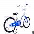 Двухколесный велосипед Aluminium Ecobike, диаметр колес 18 дюймов, голубой  - миниатюра №2