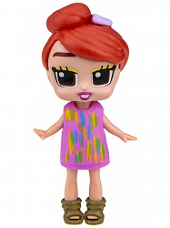 Кукла Tasha из серии Boxy Girls Mini 8 см с аксессуарами в 1 коробочке (1toy, Т18524) - миниатюра