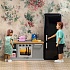 Набор мебели для домика - Кухонный остров и холодильник  - миниатюра №1