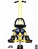 Снегокат ™Барс - 111 Mobile с Т-образным толкателем и колесной базой, желтый  - миниатюра №6