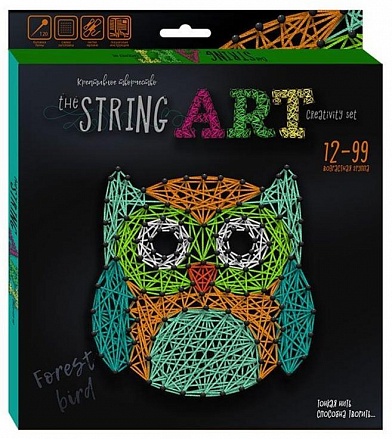 Набор креативного творчества String Art – Сова 