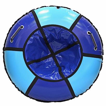 Санки надувные. Тюбинг - RT Практик, верх-ПВХ, сине-голубой, диаметр 118 см 