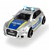 Фрикционная полицейская машинка - Audi RS3, 15 см, масштаб 1:32 с аксессуарами, свет, звук,  - миниатюра №3