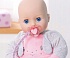 Соска с цепочкой для куклы Baby Annabell, розовая  - миниатюра №2