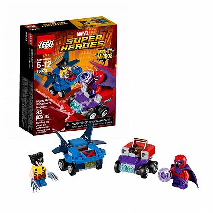 Lego Super Heroes. Mighty Micros: Росомаха против Магнето 