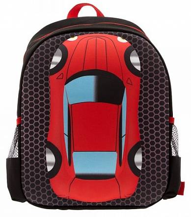 Рюкзак – Машина, черный с красным 