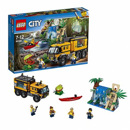 Lego City. Передвижная лаборатория в джунглях 