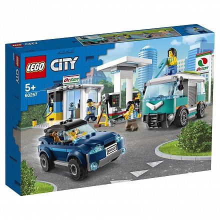Конструктор Lego City Turbo Wheels Станция технического обслуживания 