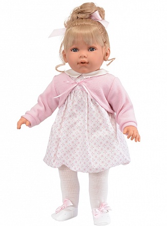 Кукла - Зои в розовом, 55 см 