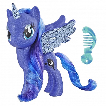 Фигурка My Little Pony с разноцветными волосами - Принцесса Луна 
