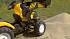 Педальный трактор-экскаватор с прицепом, черно-желтый, 230 см  - миниатюра №3
