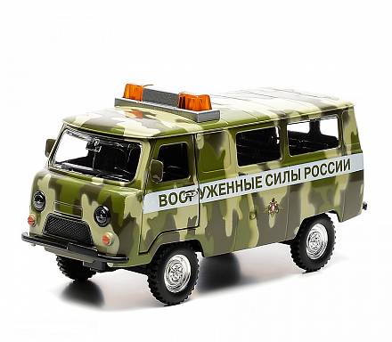 Машина УАЗ-452 "Вооруженные силы России", свет, звук 
