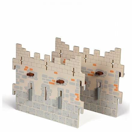 Замок рыцарей - 2 широкие съемные стены 