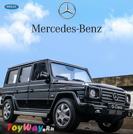 Модель машины - Mercedes-Benz G-Class, масштаб 1:24 