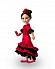 Интерактивная кукла Анастасия - Испанский танец, со звуком 42 см  - миниатюра №1