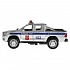 Модель Toyota Hilux Полиция, 12 см, инерционная, свет и звук  - миниатюра №5