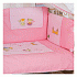 Комплект постельного белья Juliet лонг, 6 предметов, розовый  - миниатюра №1