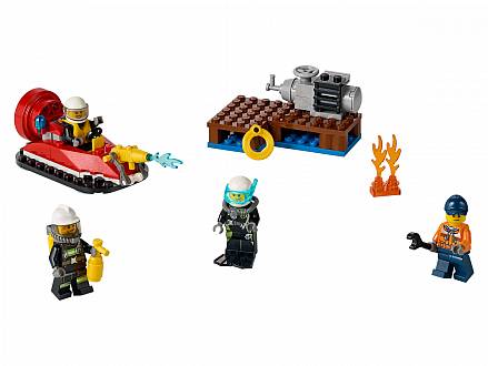 Lego City. Набор для начинающих «Пожарная охрана» 
