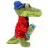 Озвученная мягкая игрушка - Крокодил Гена с аккордеоном, 24 см  - миниатюра №4