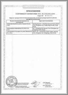 Марка Ling Dong Vrumiz - сертификат соответствия