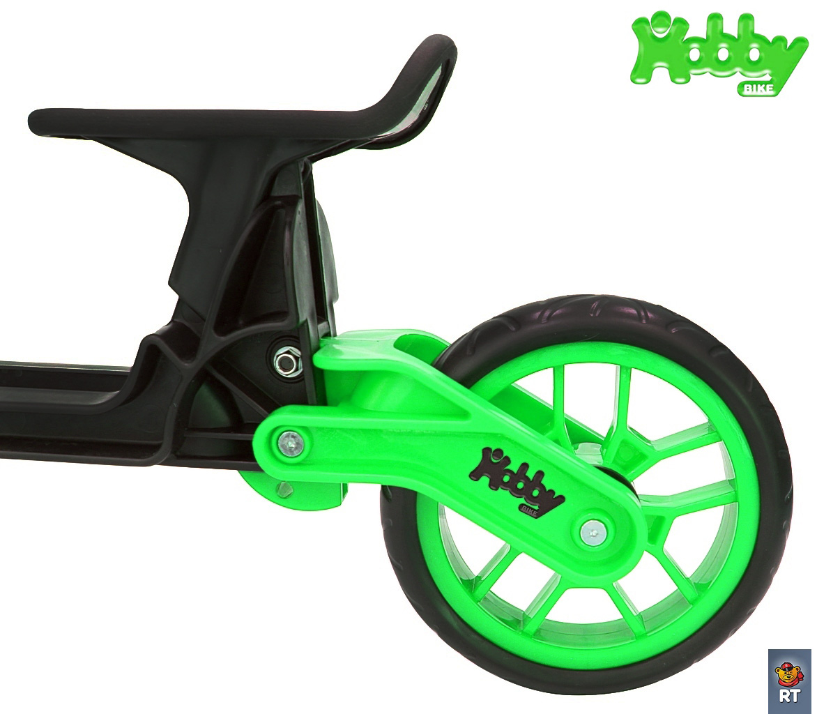 ОР503 Беговел Hobby bike Magestic, kiwi black  