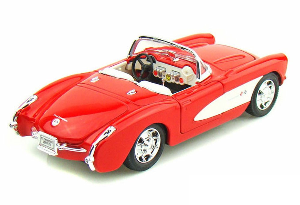 Модель машины Chevrolet Corvette 1957, 1:24  