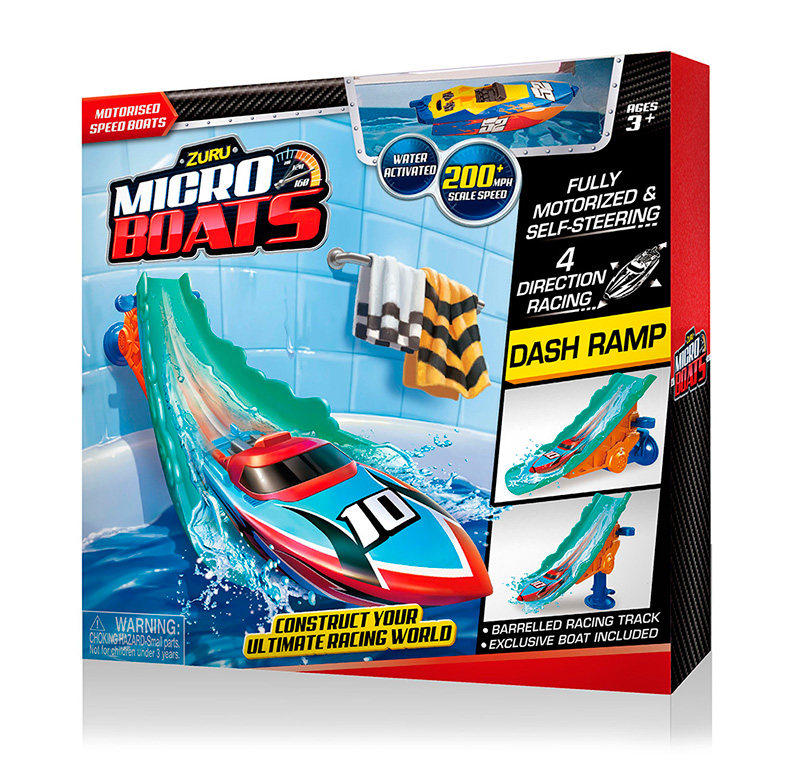 micro boats racing track