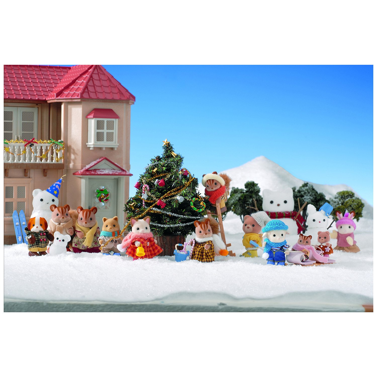 Sylvanian Families Набор Большой дом со светом  